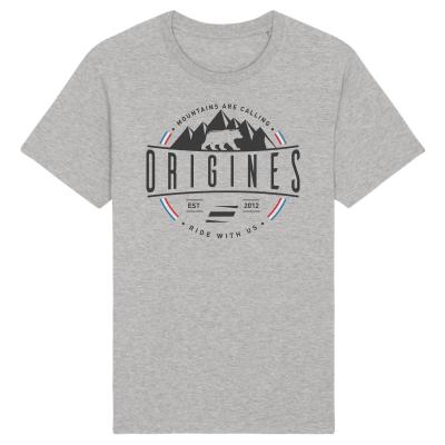 T shirt mountains origines